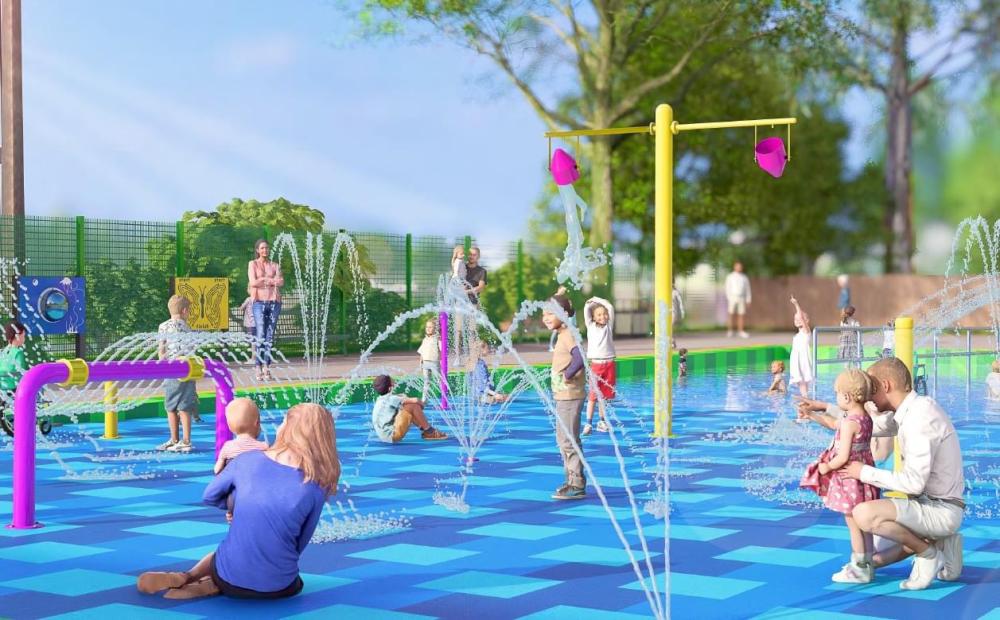 Splash park plans announced 