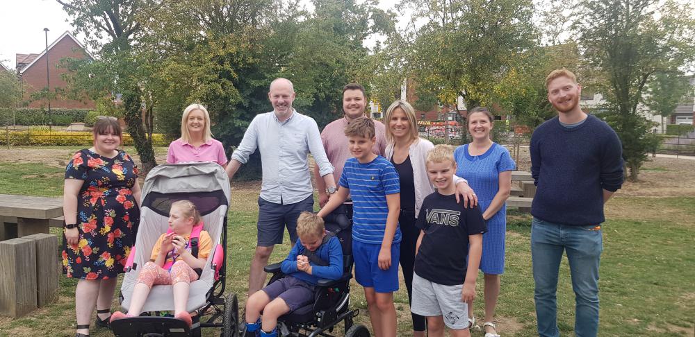 Swindon MP Meets Campaigners To Discuss Accessible Equipment In Parks