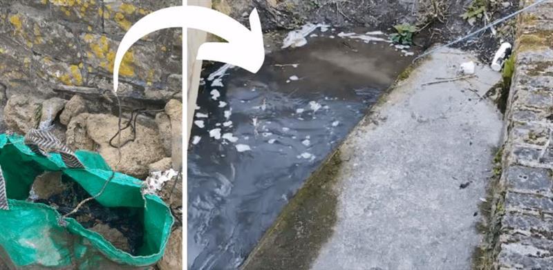 Waste removed following Perry's Lane flooding