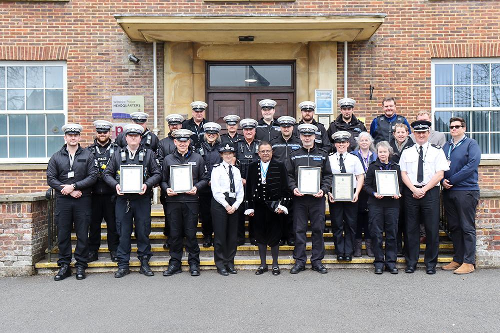 Police road safety units honoured 
