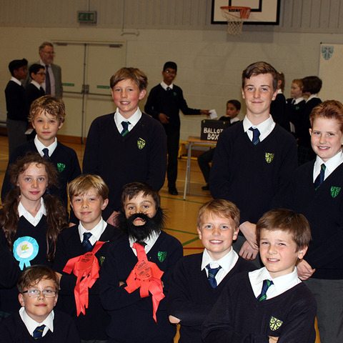 Prior Park pupils go to the polls
