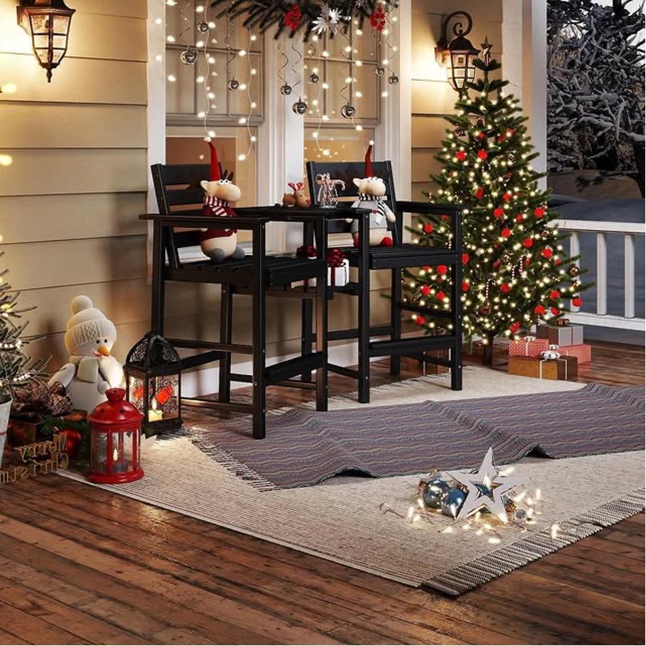 Relax In Style: Premium Adirondack Chair Set for Patio, Deck, Or Garden