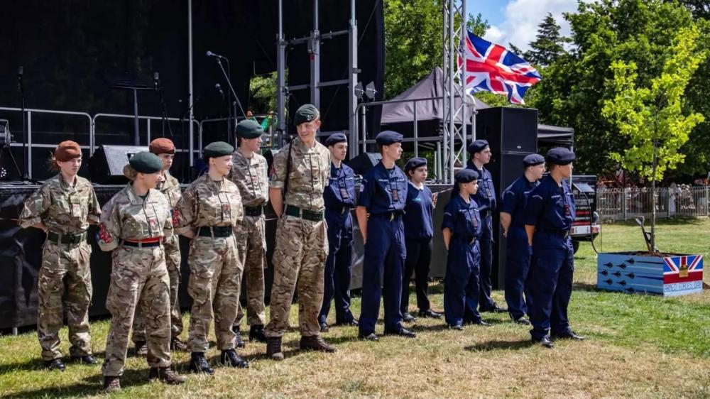 Armed Forces Day celebration at Lydiard Park