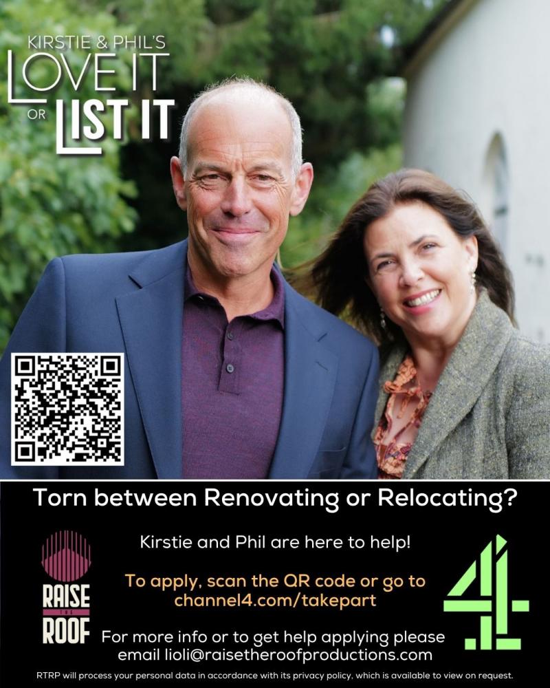 Could a Swindon family be on 'Love It or List It'?