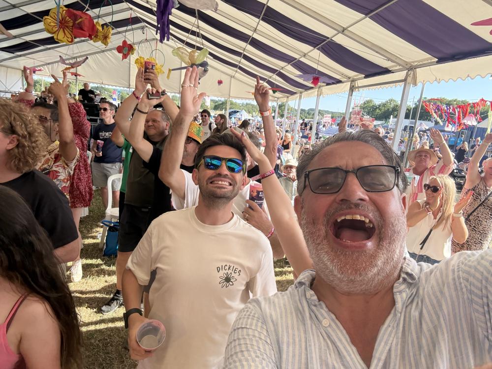 GALLERY: Festivalgoers enjoy a sizzling weekend of music in the heat at Minety Festival