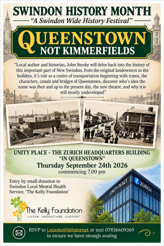 Talk about fascinating piece of Swindon history will help charity