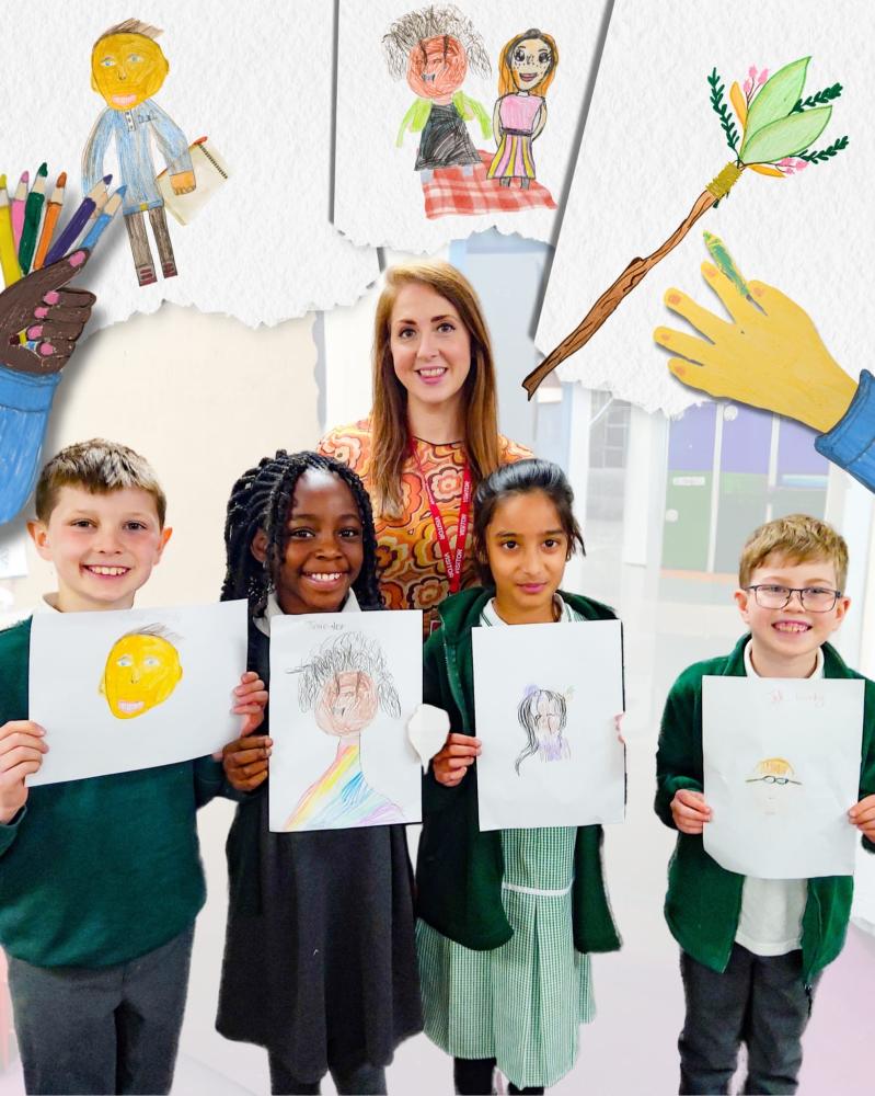 Swindon Author helps schools bring Town Gardens tale to life