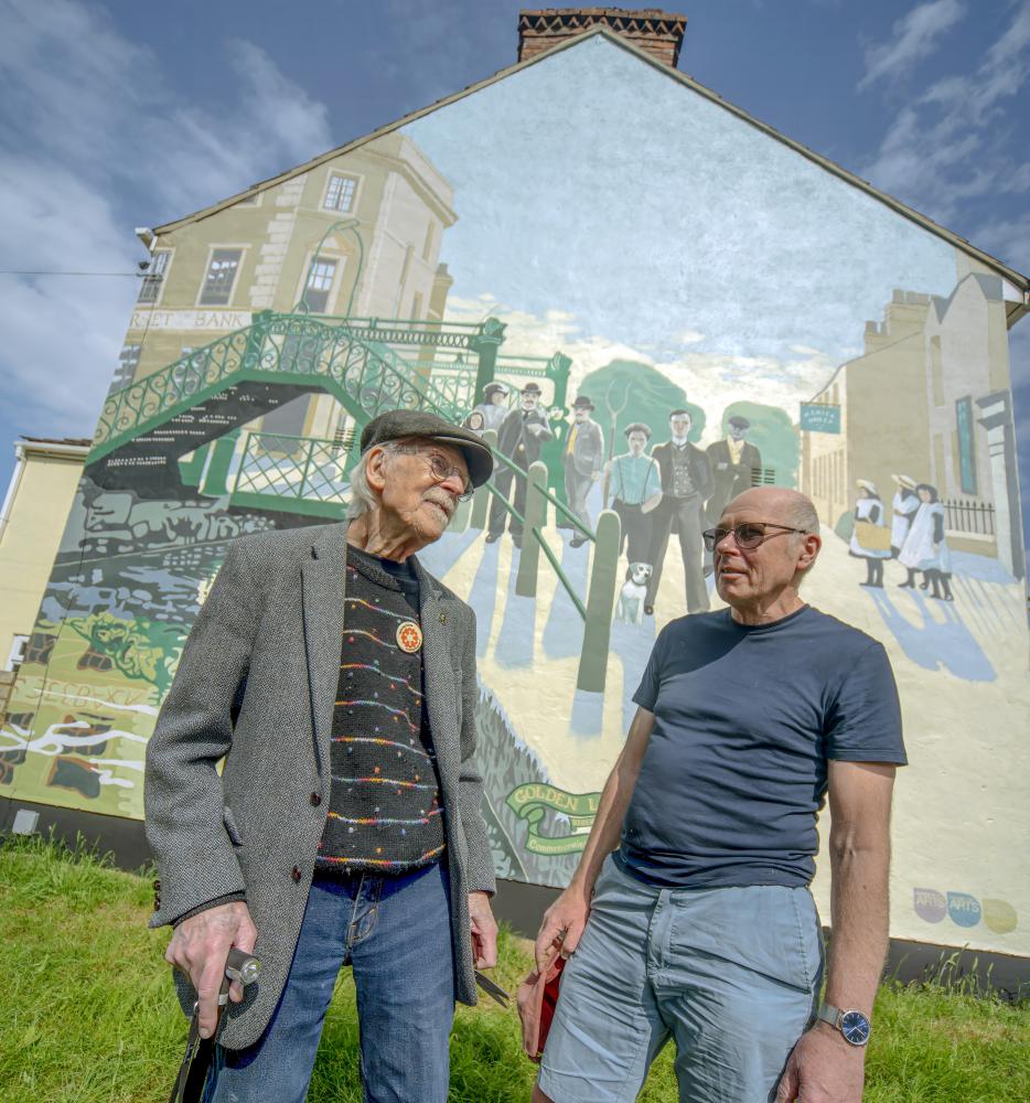 Ken White, left, and Tim Carroll (Picture: Calyx)
