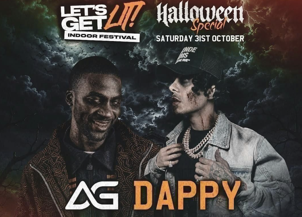 Dappy's Swindon Halloween date