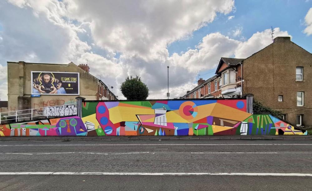 Artwork by Paul Exton and Dayna Baxter. Image by: Pearl Lucia Barcoe 