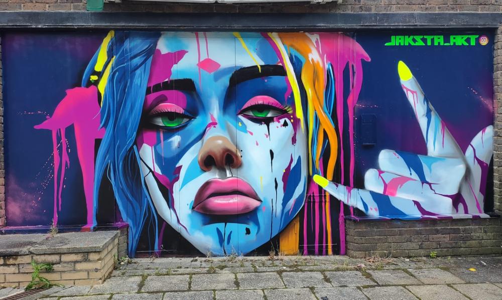 Jaksta Art mural
