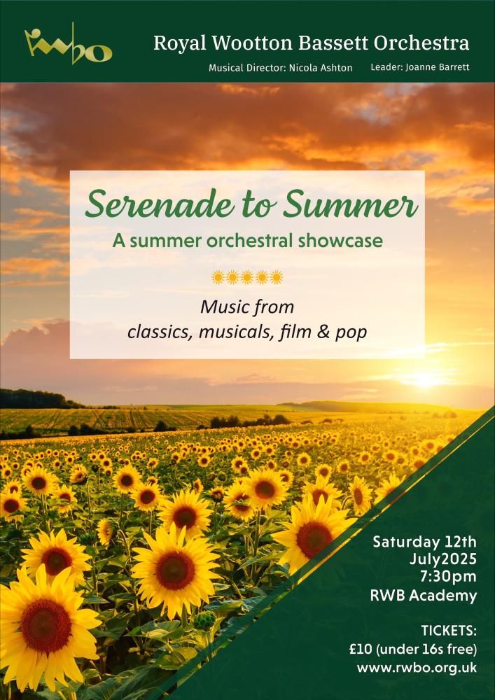 Serenade to Summer with the Royal Wootton Bassett Orchestra  