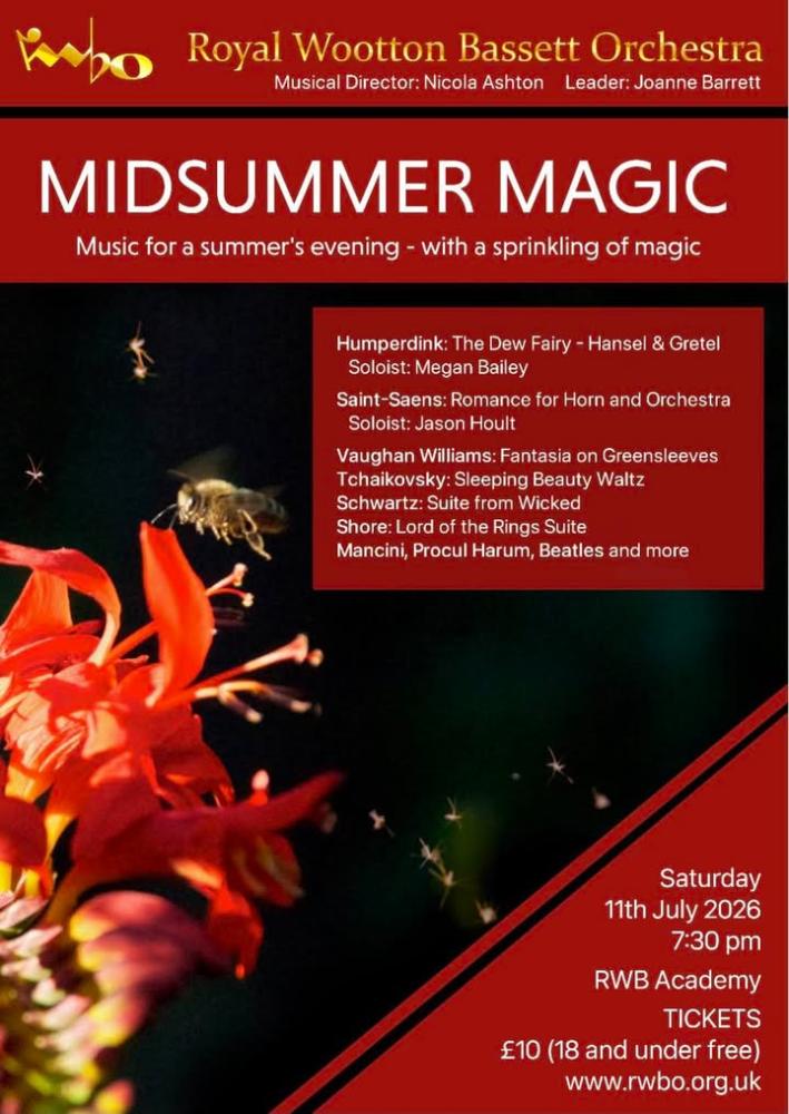 Midsummer Magic with Royal Wootton Bassett Orchestra