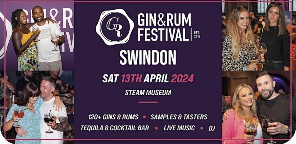 Gin and Rum festival returns to Swindon this spring