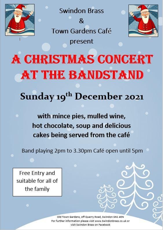 Swindon Brass and Town Gardens Cafe collaborate for Christmas concert