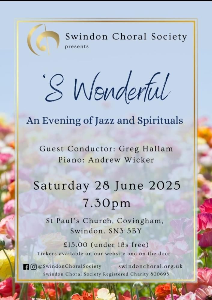 Jazz and Spirituals in focus at choral society show