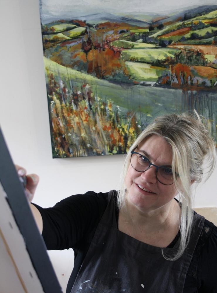 Artist Sheryll K Fox