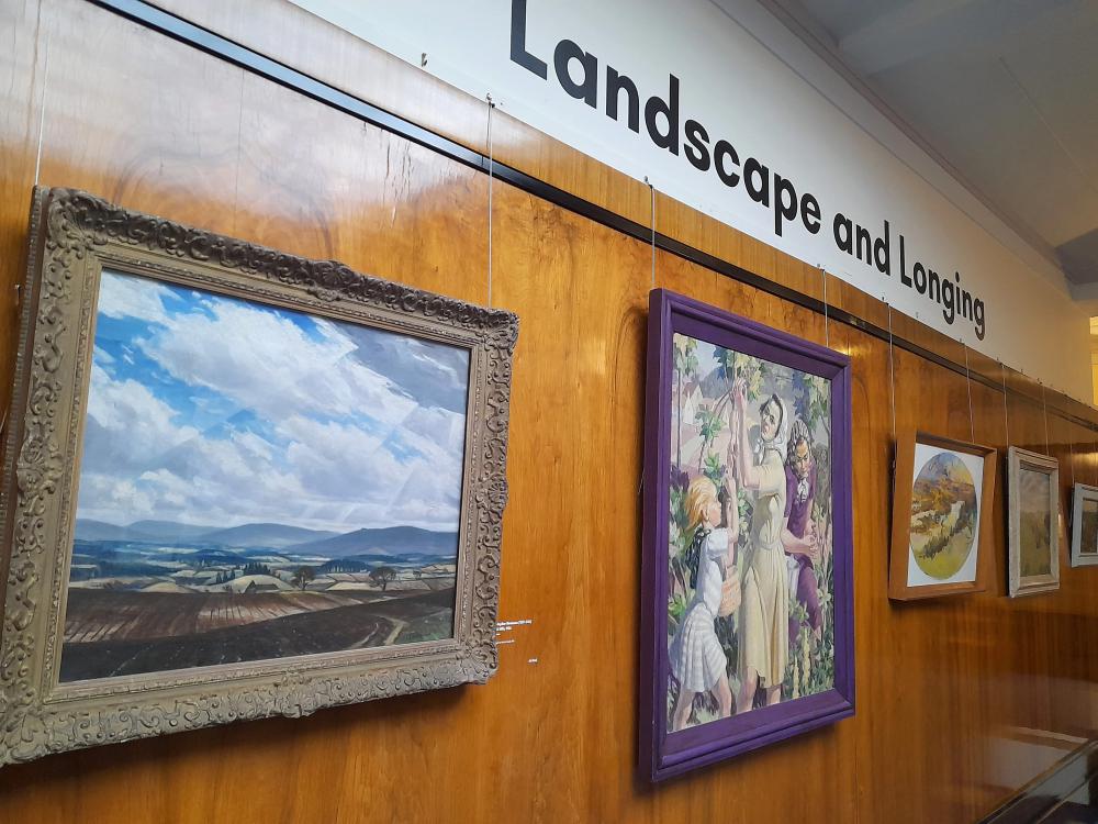 The new Landscape and Longing art exhibition at the Civic Offices in Euclid Street