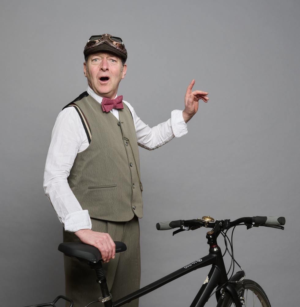 Bestselling author and Tour de France commentator's Wyvern date