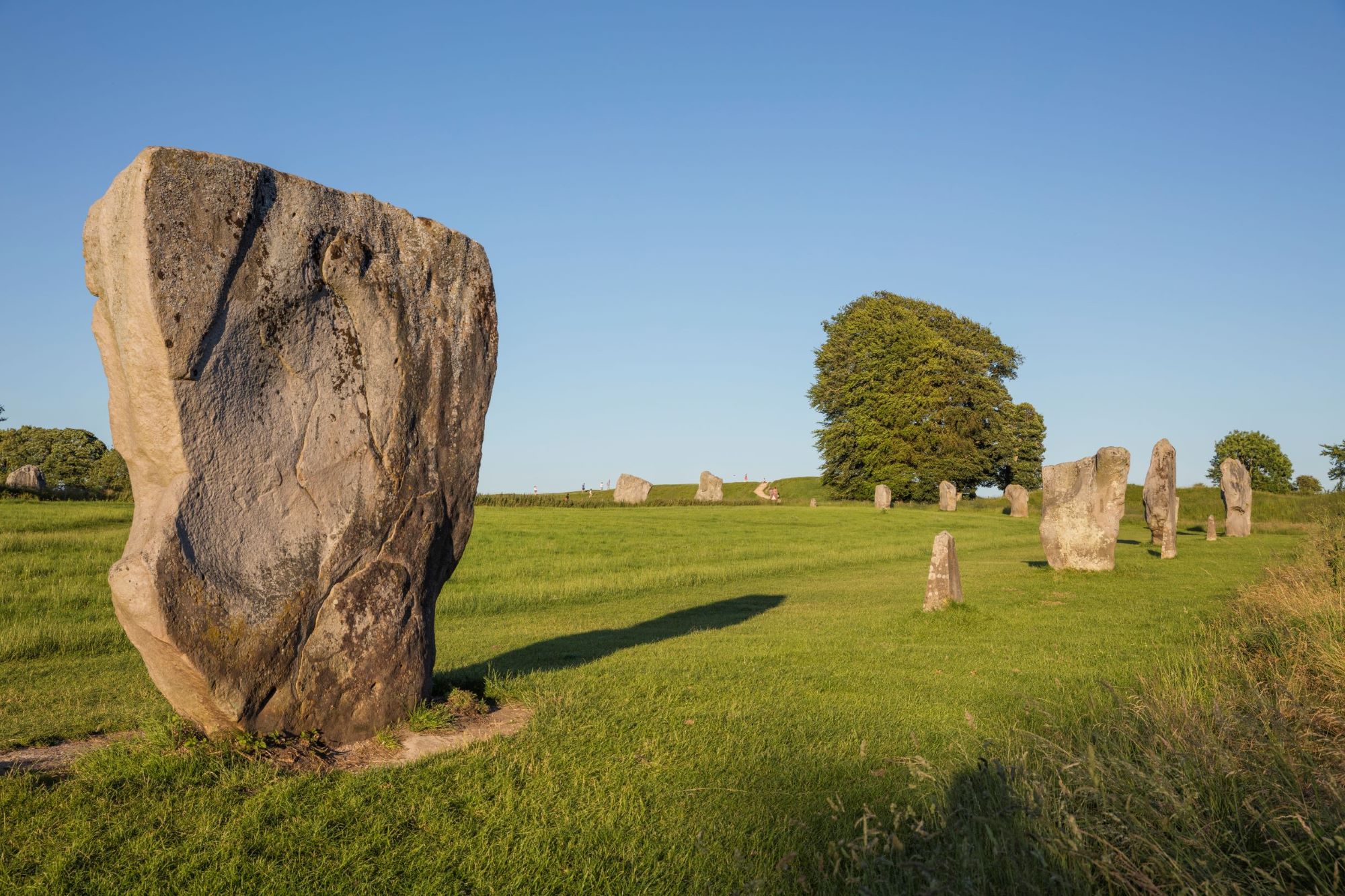 The ancient stones - whose purpose remains a mystery - surround the village
