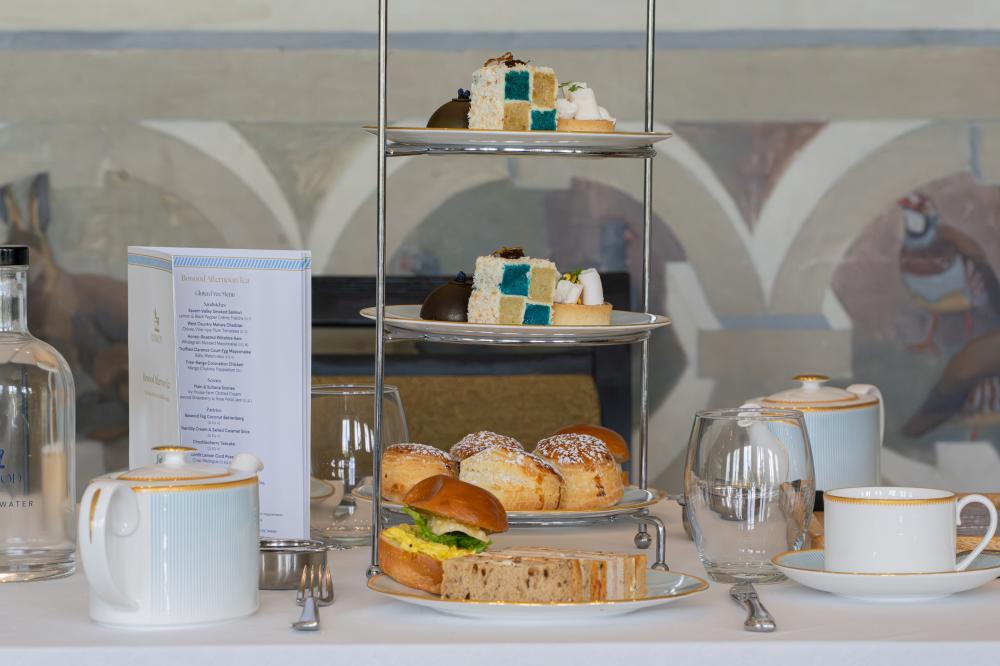 British-grown afternoon tea at Bowood   