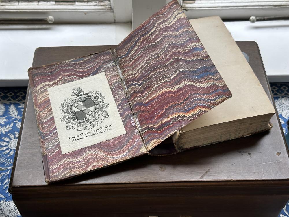 Dickens first edition returning to Chiseldon home