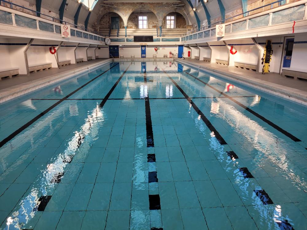 The historic Health Hydro is gearing up for reopening