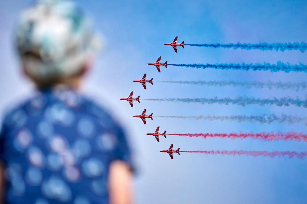 The Red Arrows are among this year's TRIAT attractions