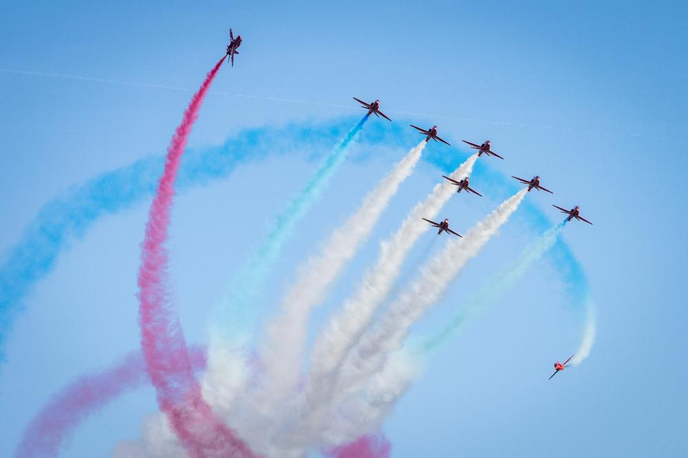 Red Arrows to use sustainable aviation fuel at RIAT