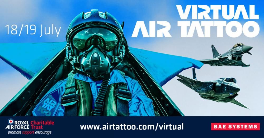 The Virtual Air Tattoo takes place on what would have been this year's RIAT weekend