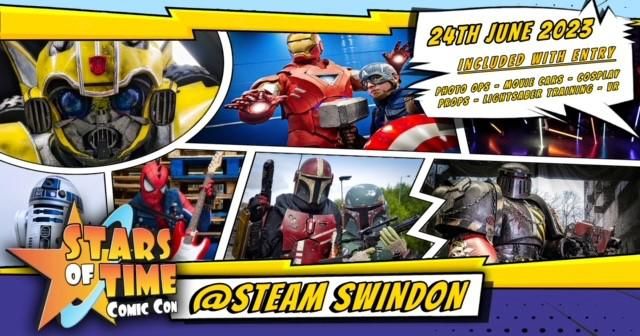 Steam to host Swindon Comic Con again this Summer