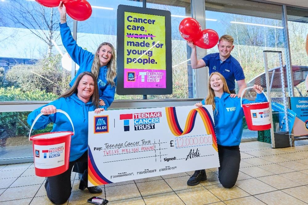 Aldi thanks shoppers for 12 million charity effort