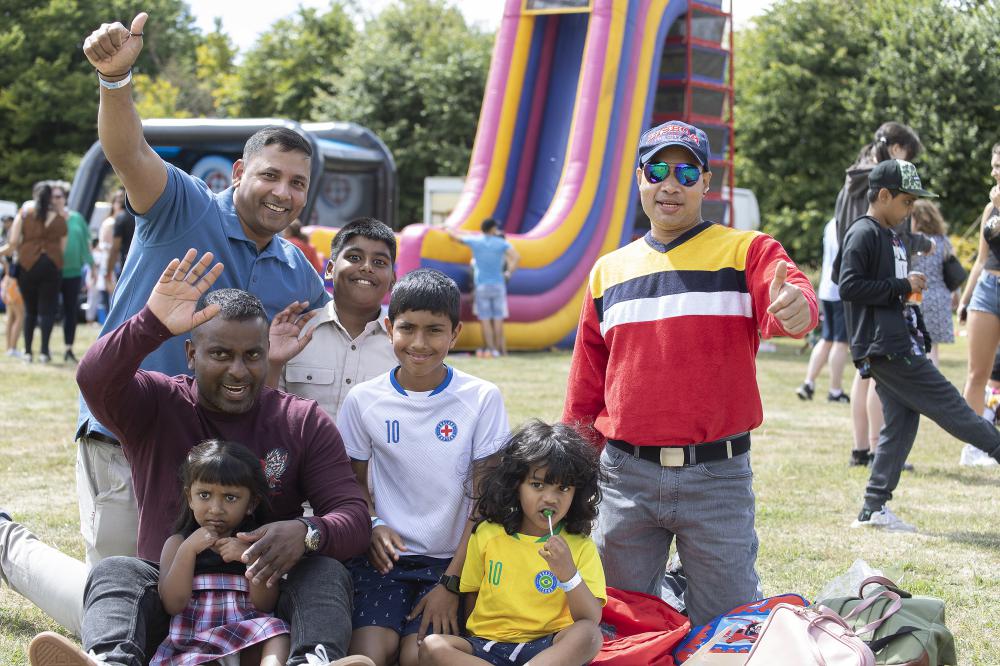 Amazon Swindon team host summer fun day