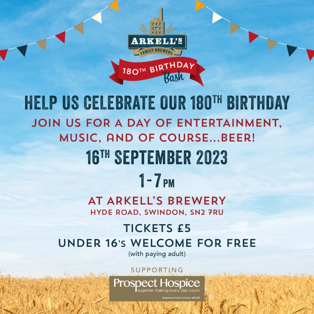 Arkell's Brewery is Celebrating 180 Remarkable Years with a Birthday Bash - an Extravaganza of Music, Entertainment, and Community Spirit