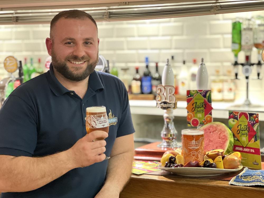 Jack Bridgman and his IPA