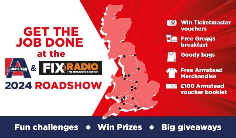 Armstead Trade and Fix Radio roadshow heading for Swindon