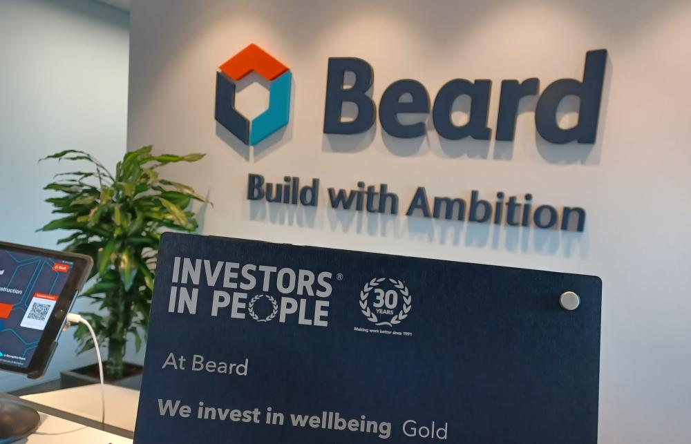 Swindon construction firm awarded gold accreditation for staff wellbeing