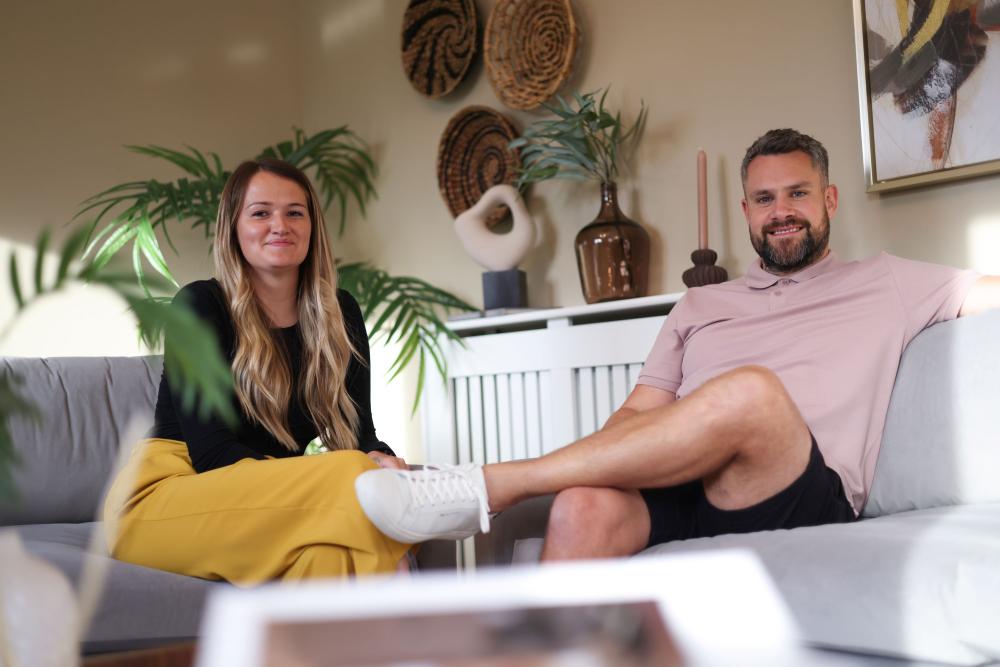 Paul and Harley Hoather used a previous Bellway incentive to purchase their dream home at Bellway’s Westburn development in Callerton, Newcastle.