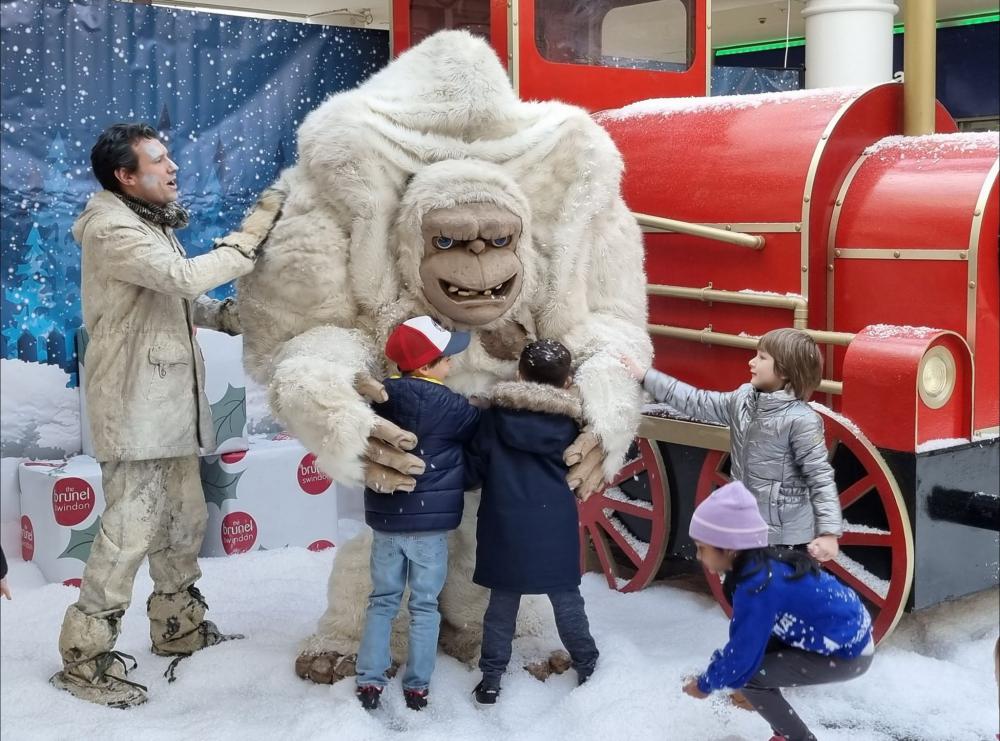 The Snowzone will see visits from some mystical guests