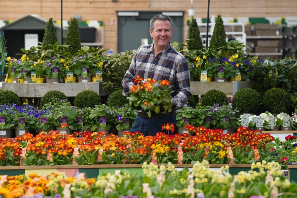 Dobbies’ Plant Buyer Nigel Lawton is looking forward to August’s free Grow How workshop that will cover Grow Your Own flowers, fruits and vegetables (© Stewart Attwood)
