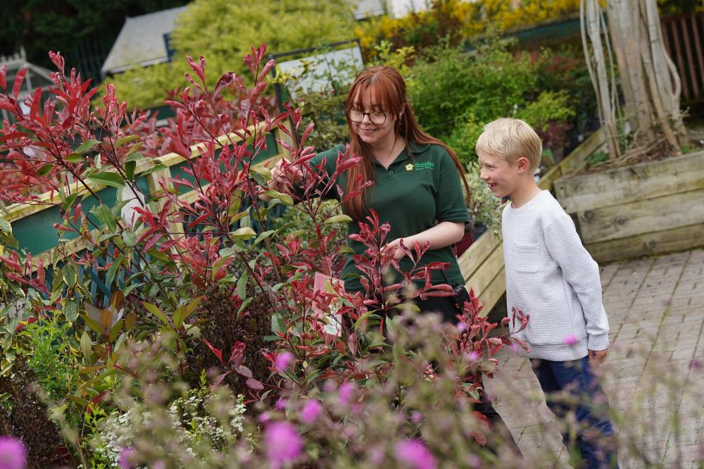 Exploring Autumn at Swindon garden centre's children's event