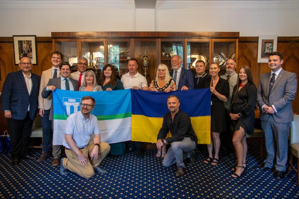 Ukrainian-inspired craft beer marks twinning between Swindon and Ukrainian town