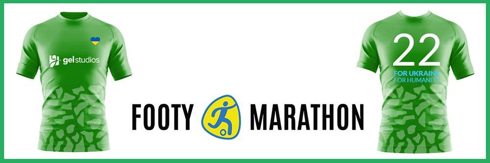 GEL Studios are sponsoring this year's annual Footy Marathon event