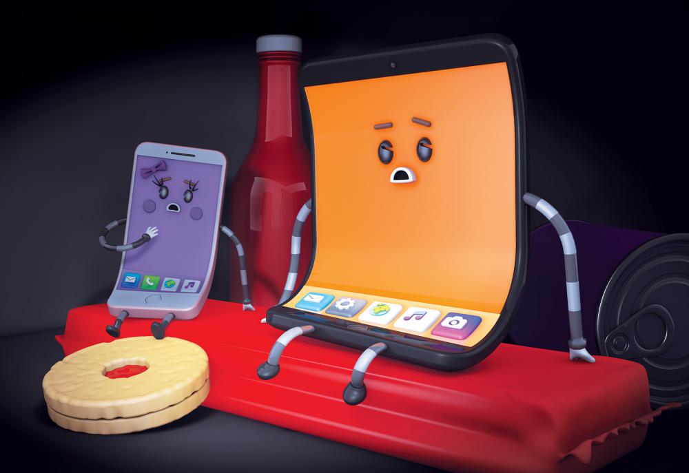 Sally the Smartphone and Tommy the Tablet