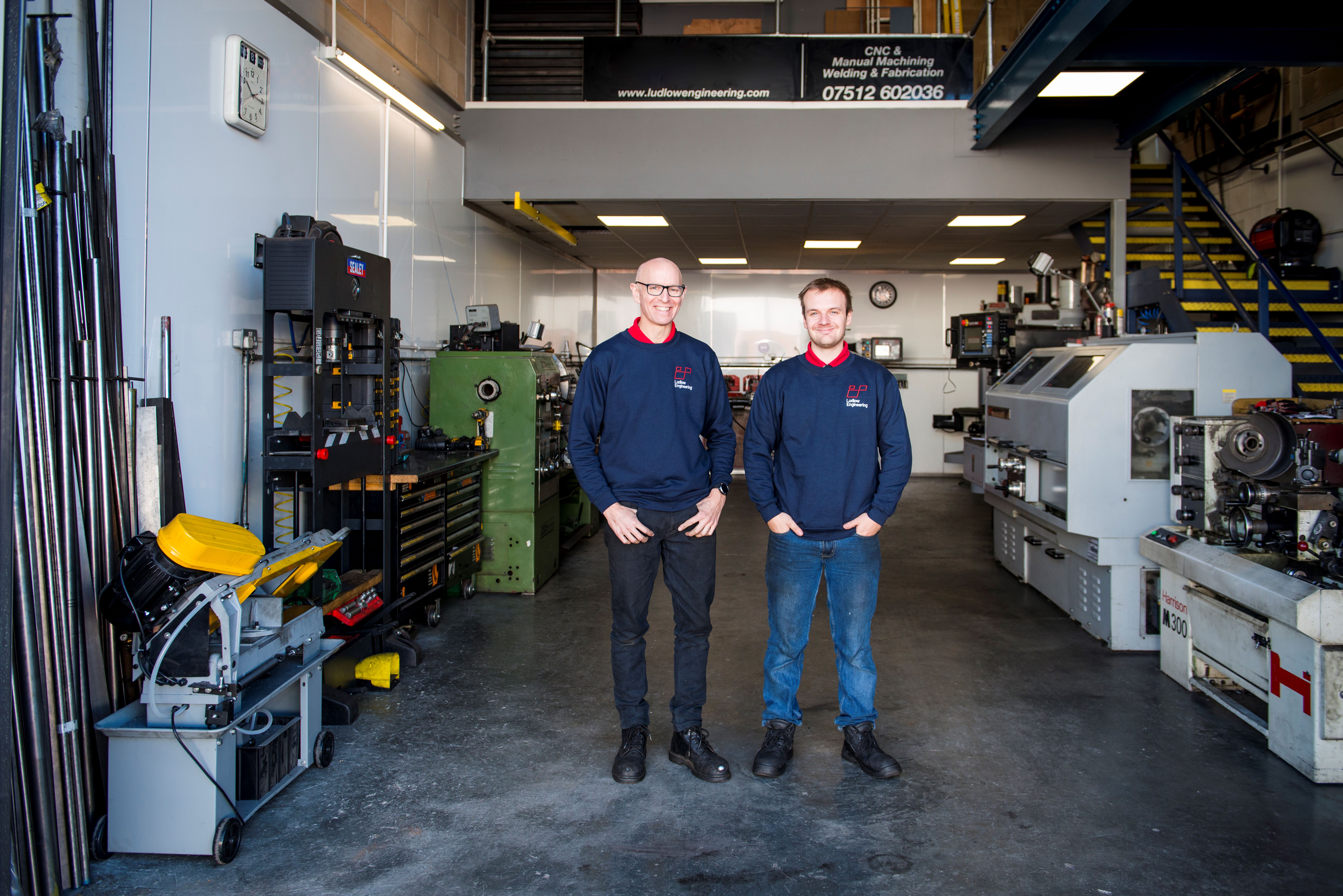  Dan Ludlow, and his employee, James Barnett