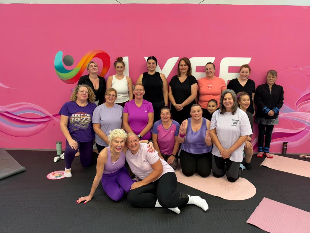 Some of the women taking part