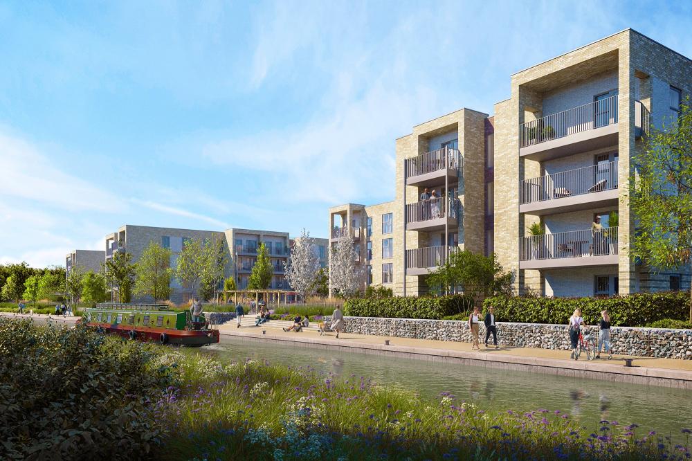 An image of the planned development