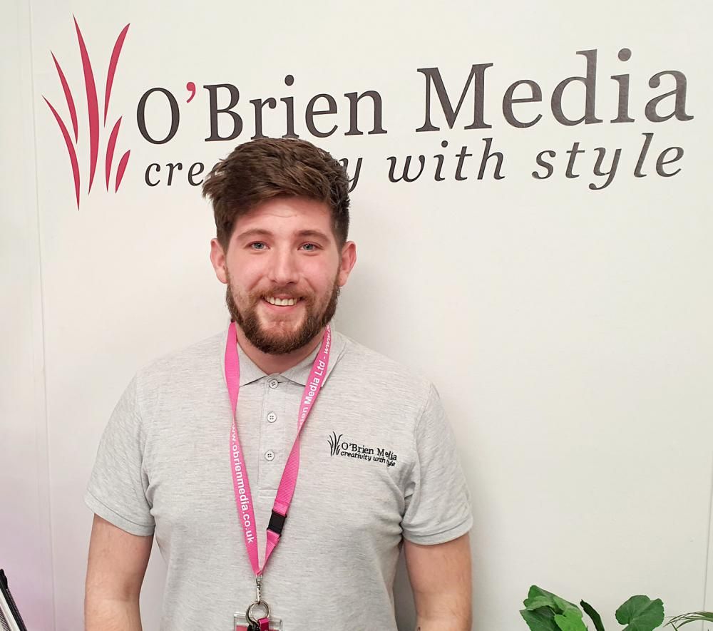O'Brien Media's new business sales specialist Dylan Fernandez