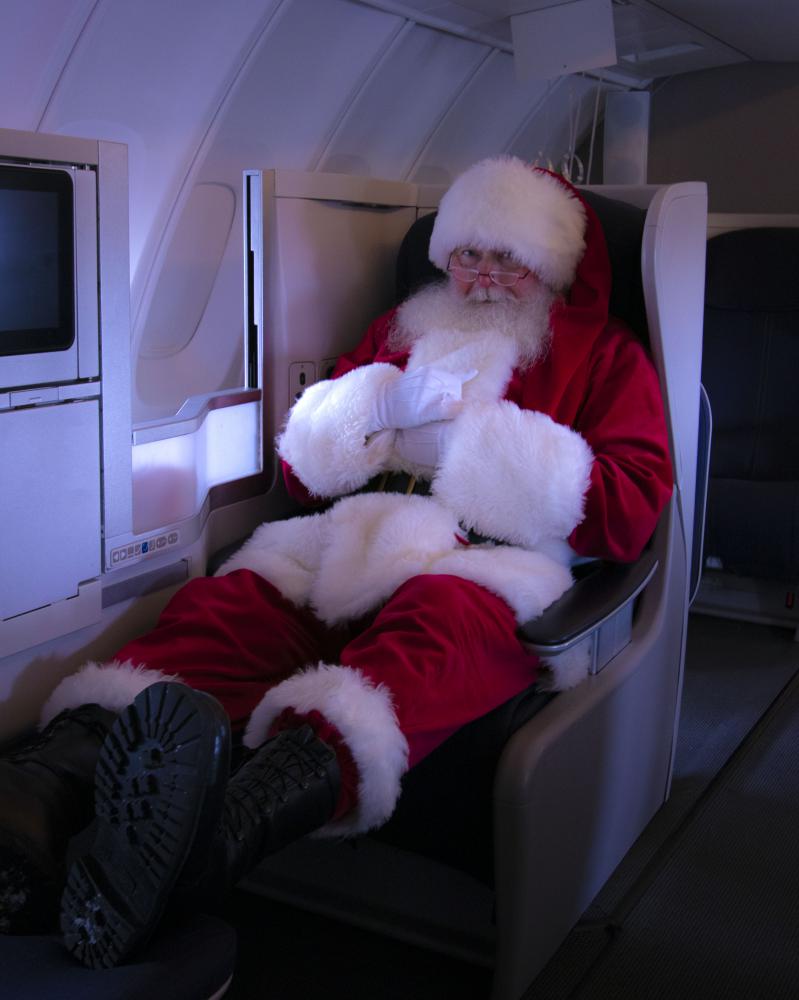 Father Christmas' 'Flight Before Christmas' landing at Cotswold Airport this festive season