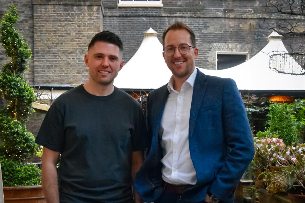 From left: Dan Walsh (CCO at Optimizon, previously Owner at Marketplace Power) with James Pitts-Drake (CEO at Optimizon)